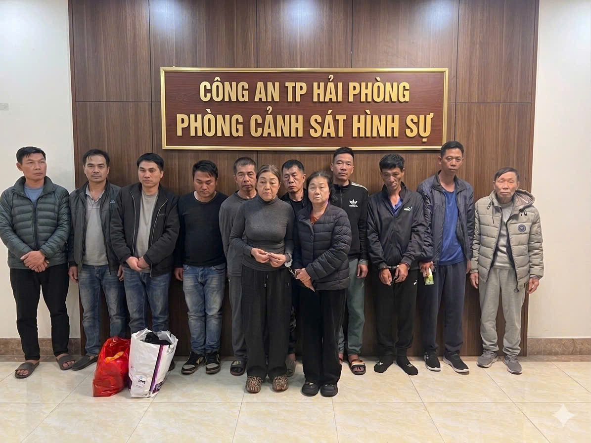 Cơ quan điều tra khởi tố các bị can trong vụ án.