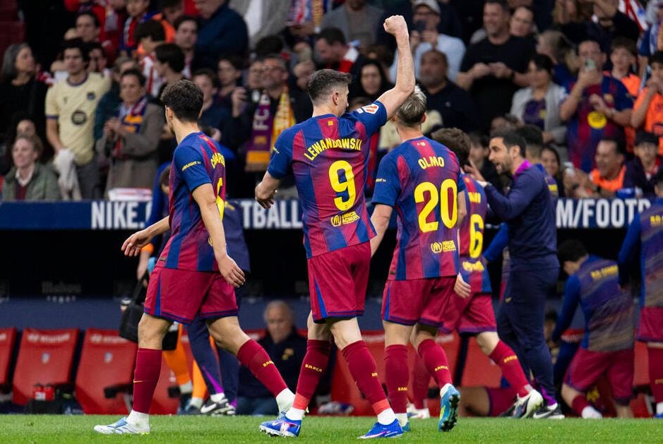 Barcelona hạ Atletico Madrid 2-1: Rashford và Lewandowski đưa Barca tới...