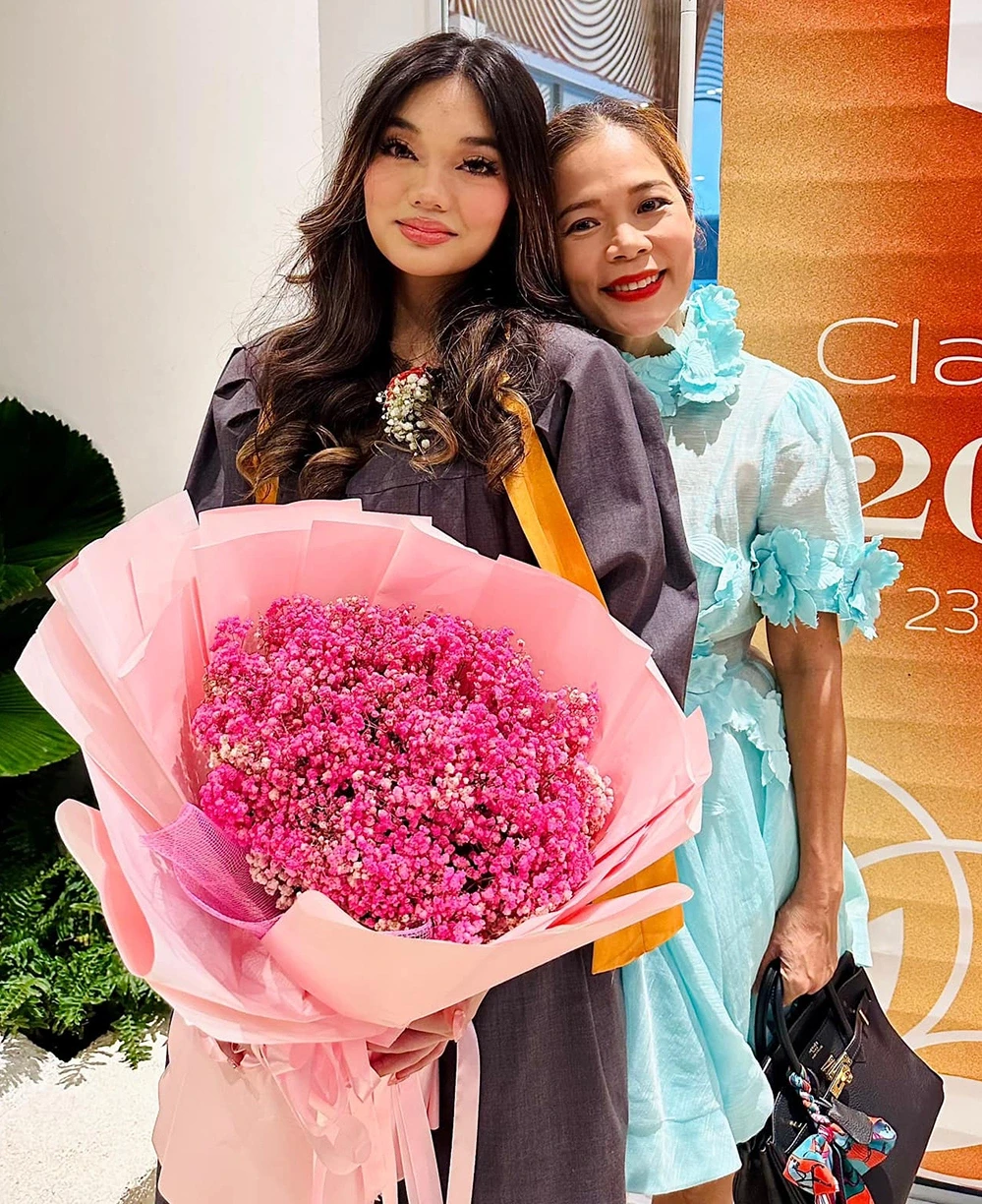 Con gác thứ 2 của Mỹ Lệ cũng có thành tích học tập xuất sắc.