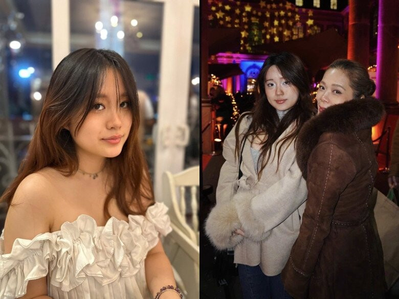 Mỹ Lệ thường sang Đức thăm con gái hay cùng cả nhà đi du lịch nhiều nơi.