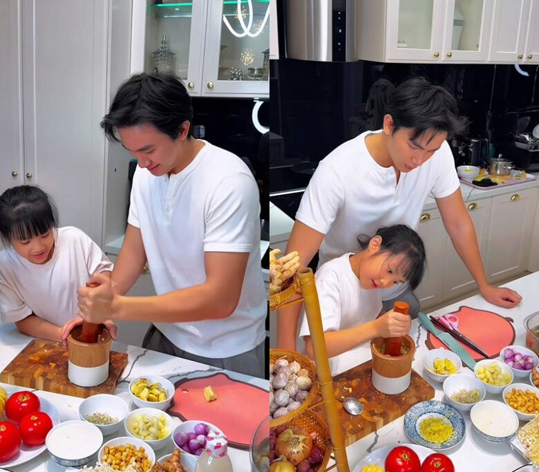 Con gái Diệp Lâm Anh thân thiết với Phạm Kiên