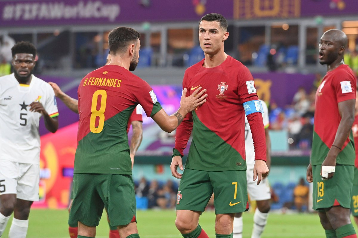 Khoảnh khắc chia tay sự nghiệp quốc tế của Ronaldo.