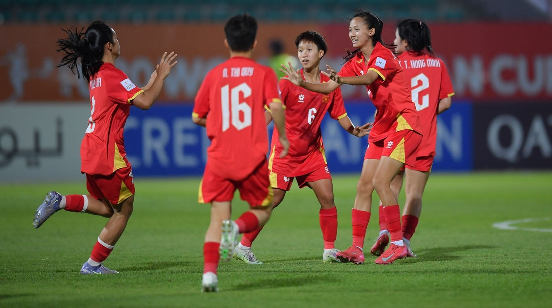 U20 nữ Việt Nam lần đầu vượt qua vòng bảng giải U20 nữ châu Á.