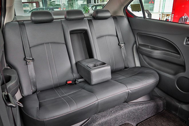 Nội thất rộng rãi trên Mitsubishi Attrage 2026