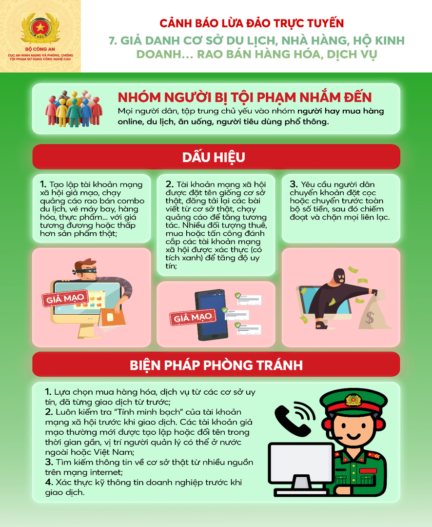 Cảnh báo lừa đảo dịch vụ du lịch trên mạng xã hội