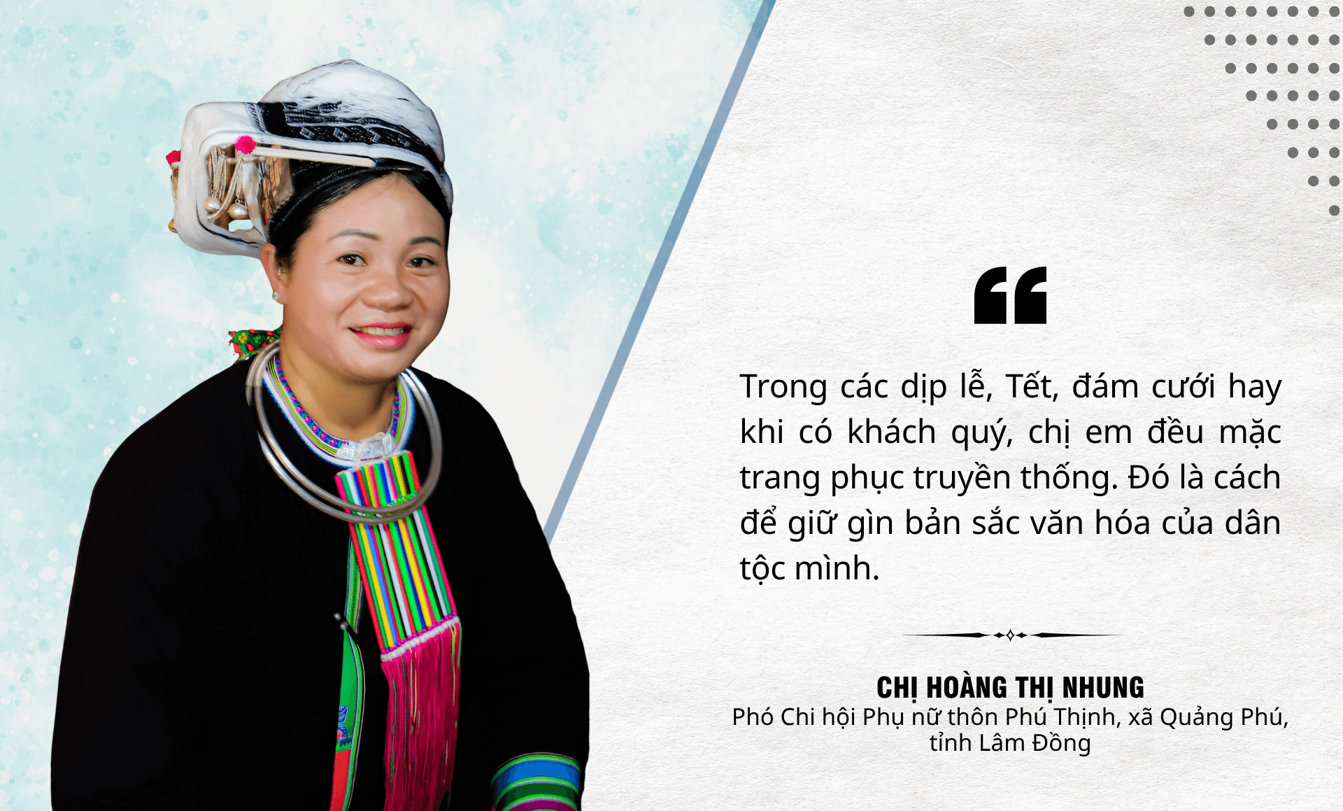 Chị Hoàng Thị Nhung pc