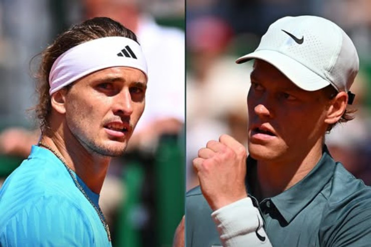 Zverev và Sinner trong những lần chạm trán trước đây