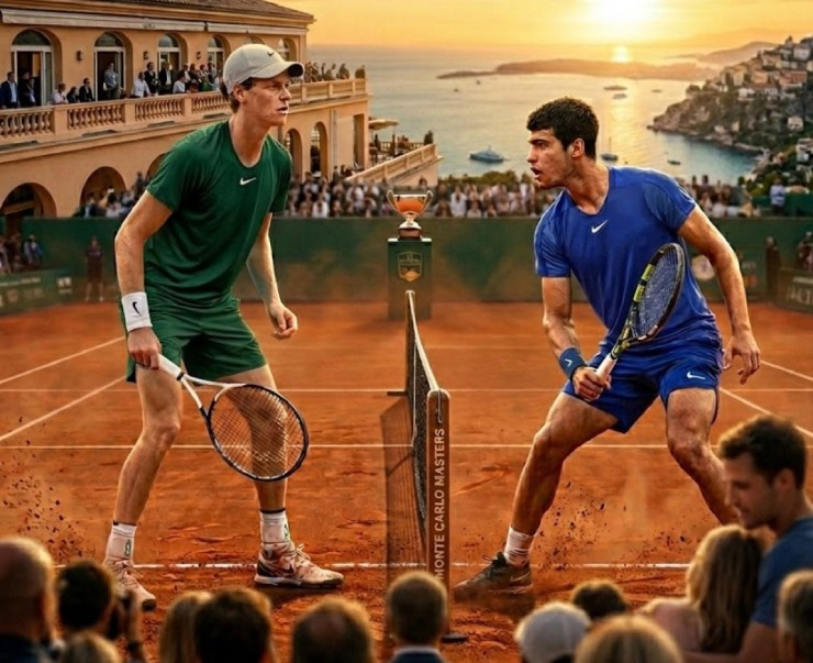Carlos Alcaraz và Jannik Sinner đối đầu tại chung kết Monte Carlo 2026