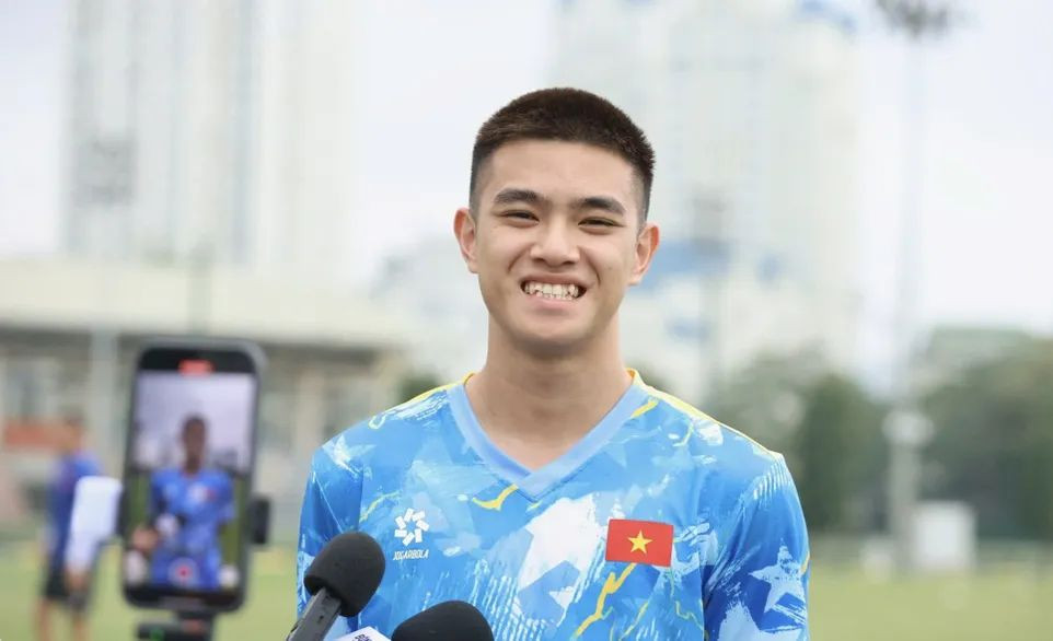 Đinh Quang Kiệt được kỳ vọng là nhân tố mới của đội tuyển quốc gia