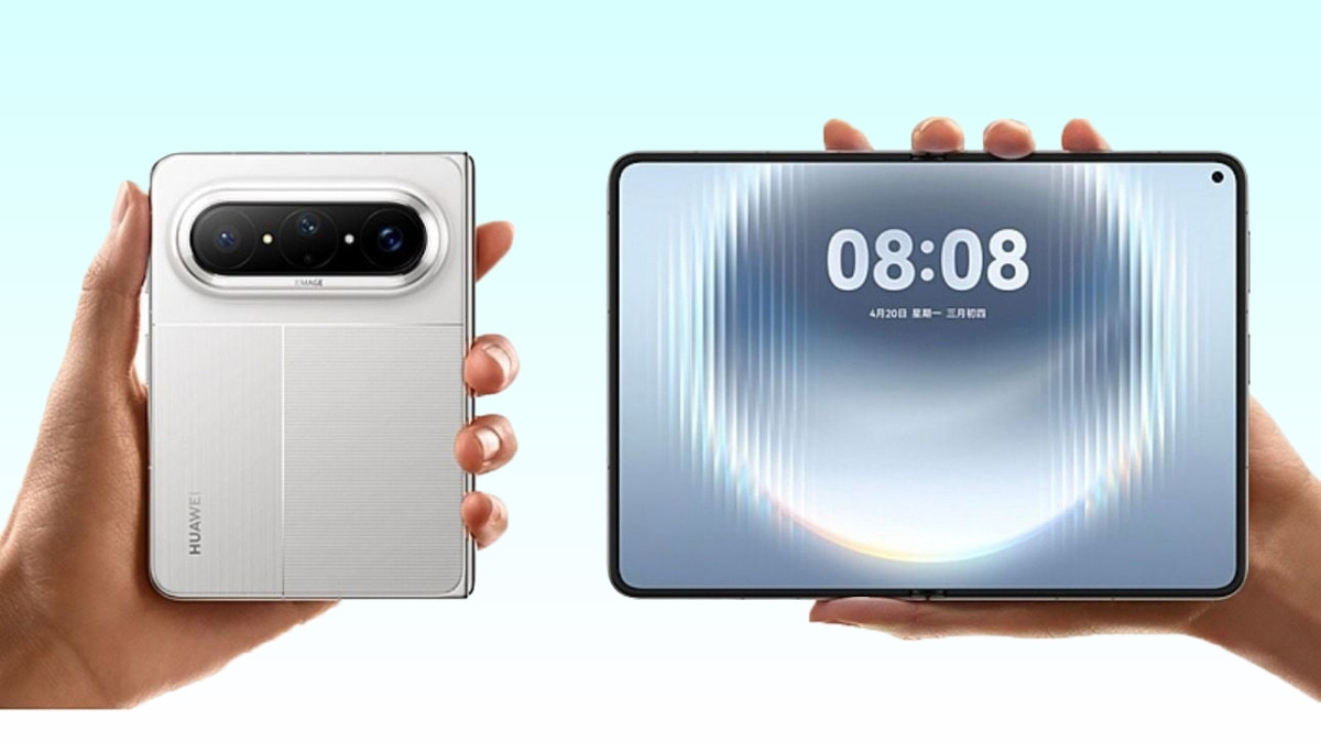 Huawei Pura X Max với thiết kế màn hình gập tỷ lệ rộng