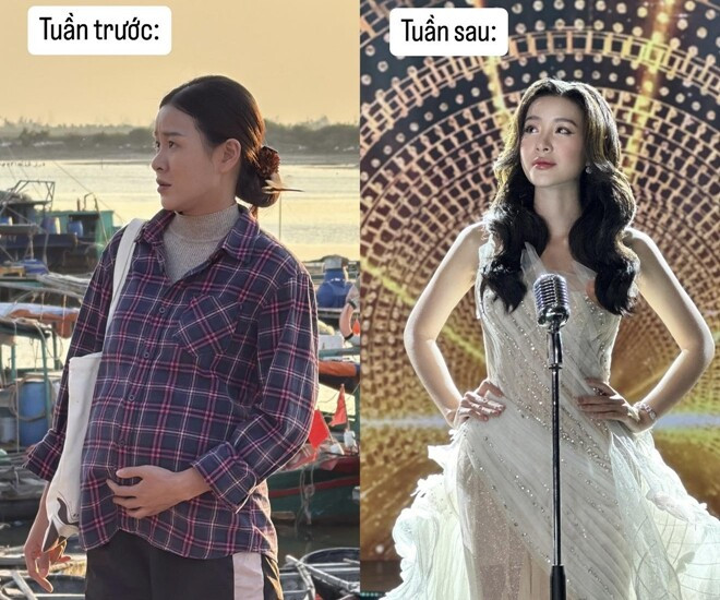 Trang Emma khéo léo tạo ra sự kết nối thú vị giữa hai vai diễn Yến trong Không Giới Hạn và Vy Minh trong Lời Hứa Đầu Tiên.