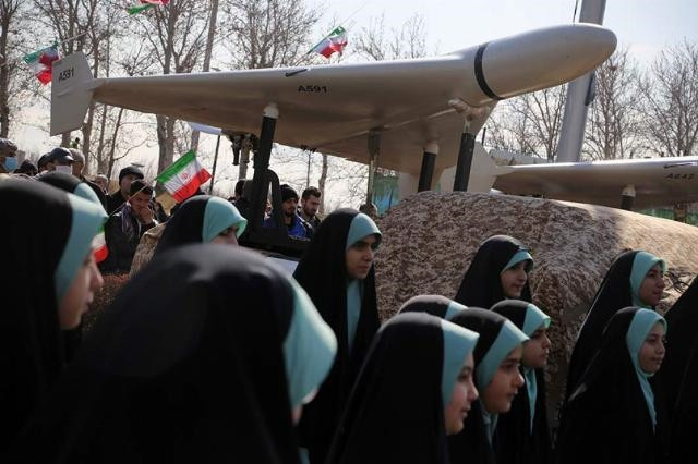 UAV tự sát giá rẻ Shahed-136 của Iran