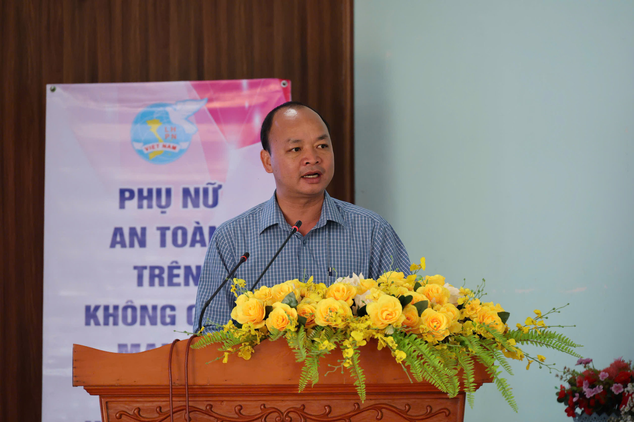Lãnh đạo xã Phúc Thọ Lâm Hà kêu gọi cộng đồng chung tay vì bình đẳng giới