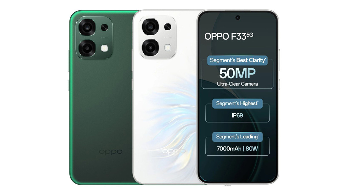 Hệ thống phần cứng và pin của OPPO F33 Series