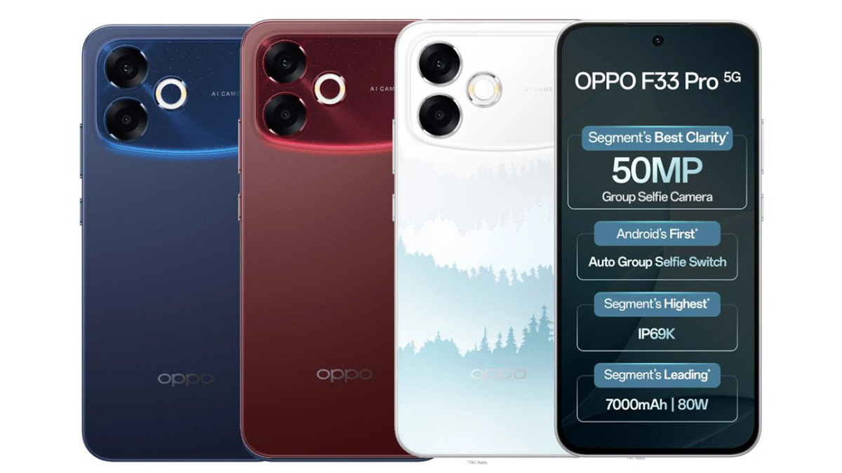 OPPO F33 5G và F33 Pro 5G chính thức ra mắt tại Ấn Độ