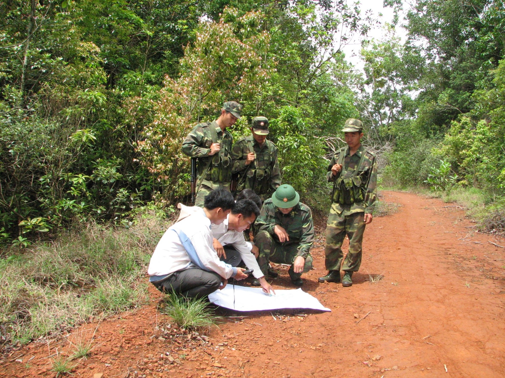 Kiểm tra hiện trạng rừng