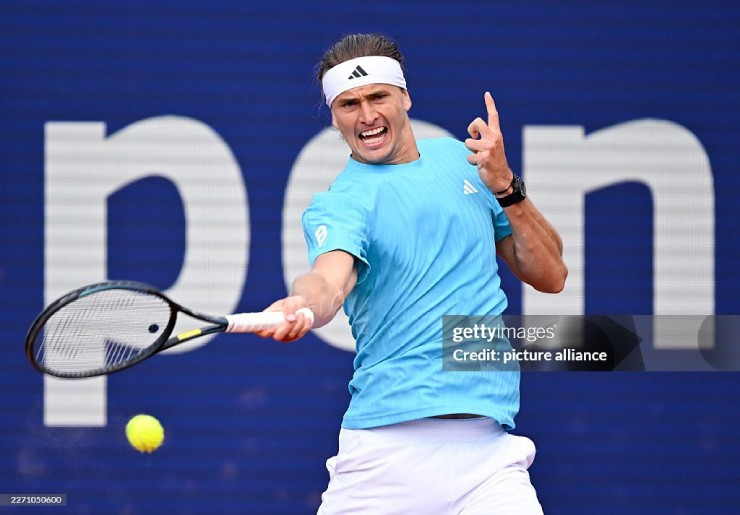 Alexander Zverev thi đấu đầy nỗ lực tại Munich Open