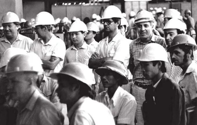 Chuyên gia Liên Xô tại công trường Thủy điện Trị An những năm 1980