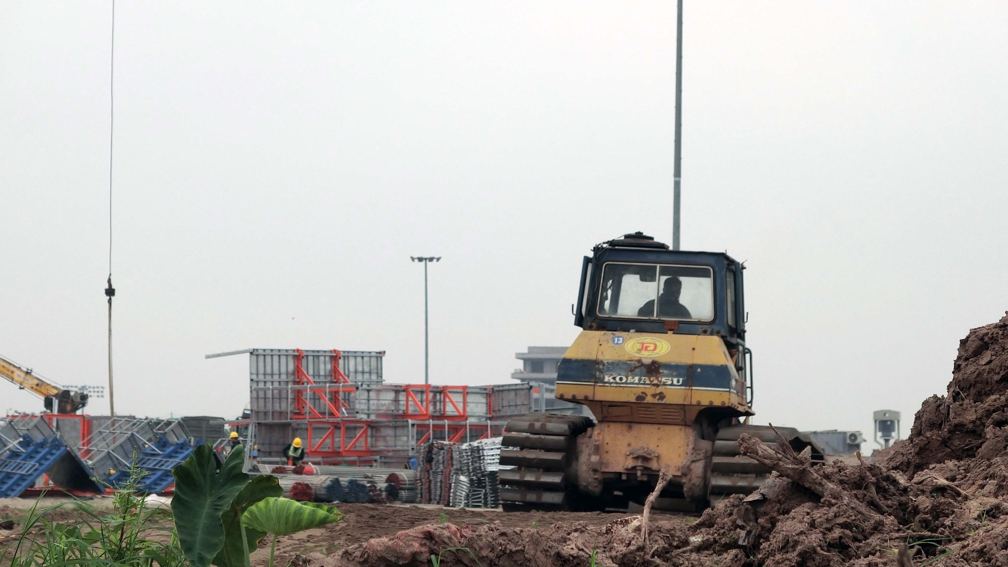 Phối cảnh hoàn thiện dự kiến của sân vận động PVF