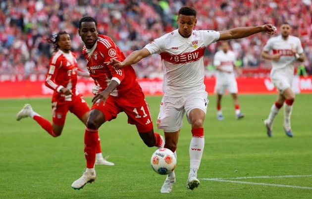 Stuttgart đã gây ra nhiều khó khăn cho Bayern Munich trong những phút đầu trận đấu.
