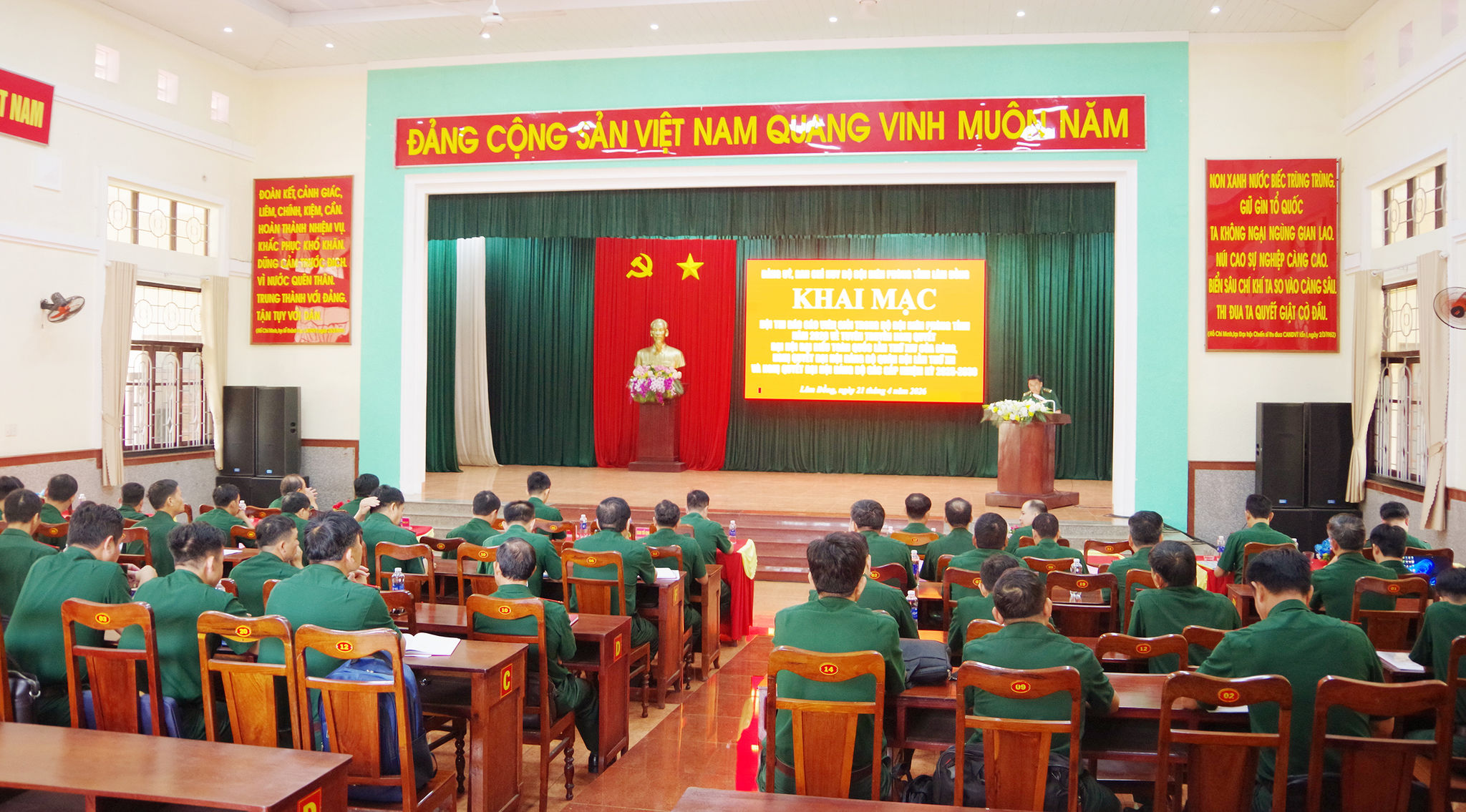 Ảnh 1 Khai mạc hội thi Báo cáo viên giỏi BĐBP Link vào Dubai88 nhà cái năm 2026