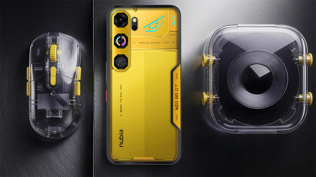 Các tùy chọn màu sắc của nubia NEO 5 GT