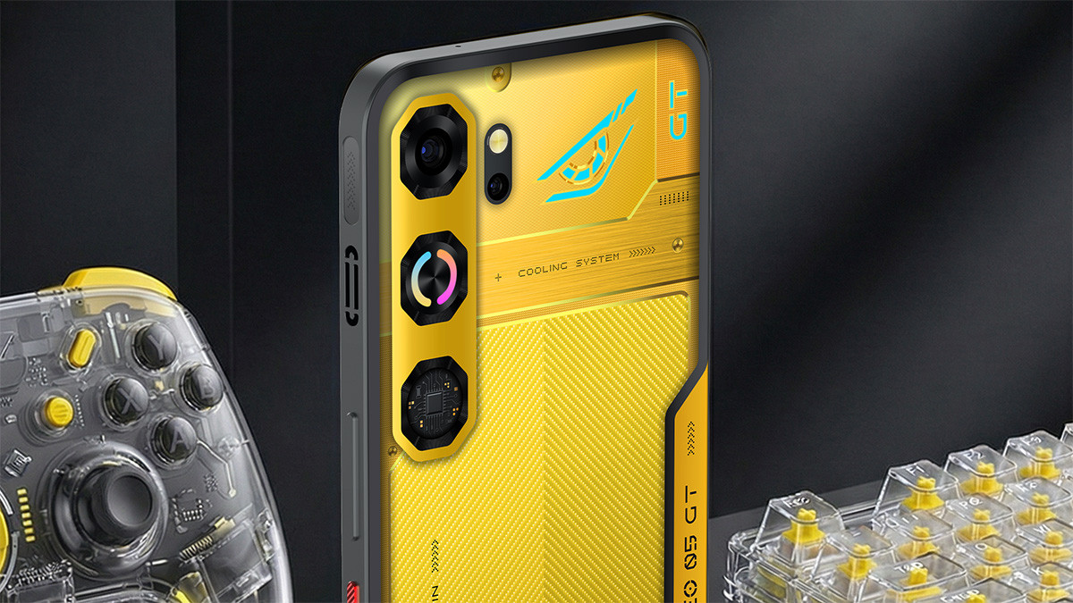nubia NEO 5 GT với thiết kế đậm chất gaming