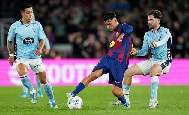 Barcelona thắng nhọc nhằn Celta Vigo trên sân nhà.