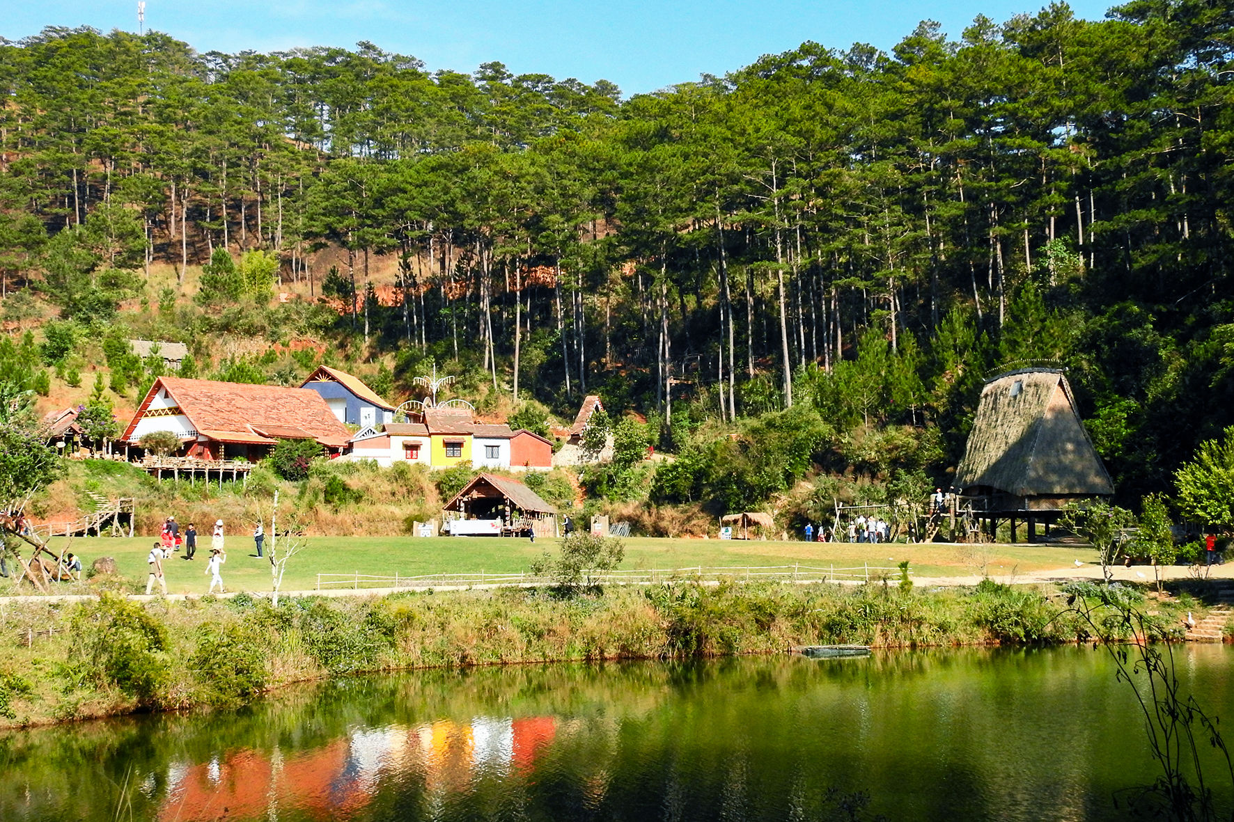 L&agrave;ng du lịch C&ugrave; Lần ở L&acirc;m Đồng (ảnh N. L&acirc;n)