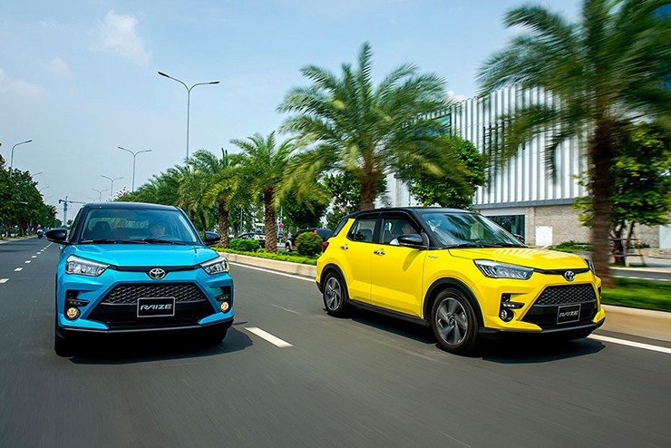 Bảng giá xe Toyota Raize mới nhất tháng 4/2026