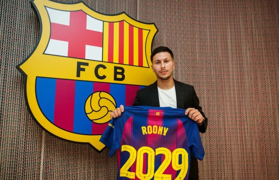 Roony Bardghji là minh chứng cho chính sách chuyển nhượng giá rẻ của Barcelona hiện tại.