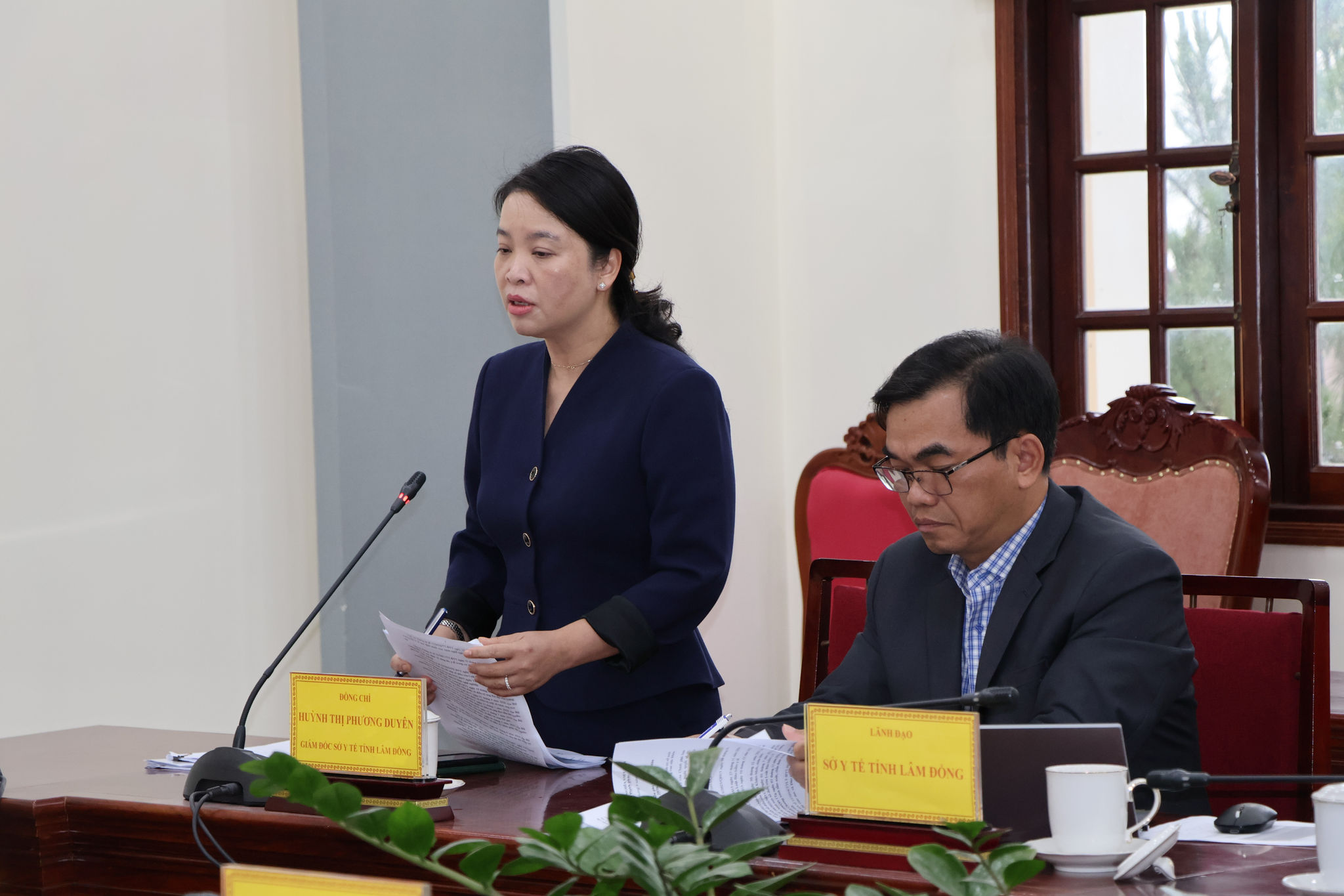 Lãnh đạo Sở Y tế báo cáo kế hoạch khám sức khỏe định kỳ, khám sàng lọc miễn phí cho người dân giai đoạn 2026–2030