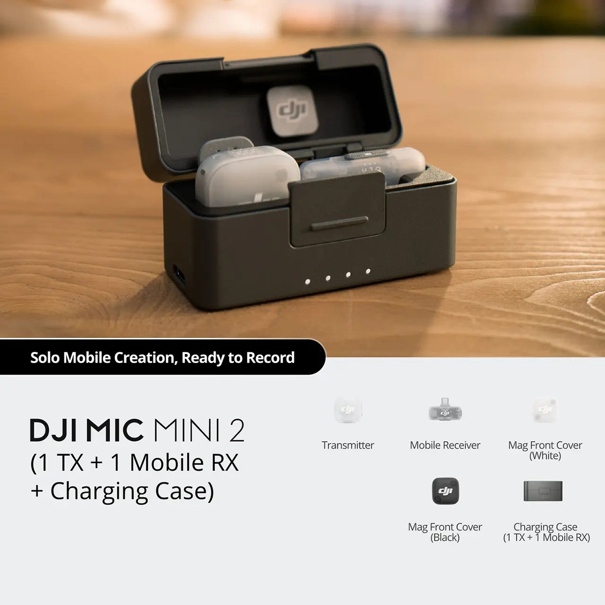Thời lượng pin sử dụng của DJI Mic Mini 2