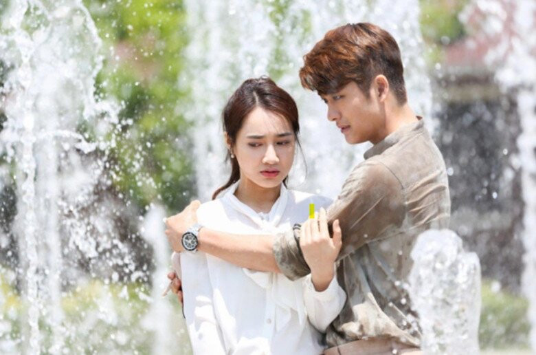 Nhã Phương trong vai nữ chính Thùy Linh của bộ phim hợp tác Việt - Hàn.