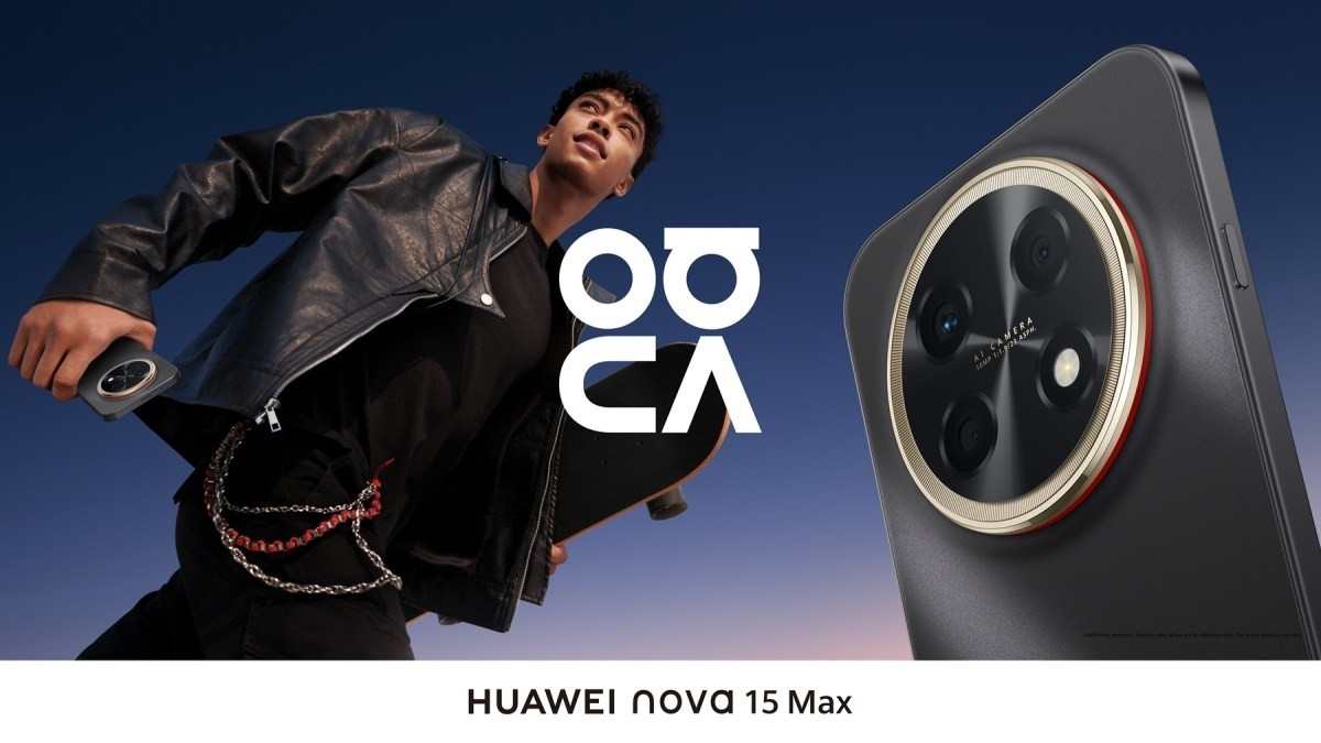 Thiết kế của Nova 15 Max có nhiều điểm khác biệt so với dòng Nova 15 hiện tại