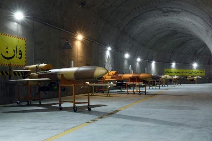 Cơ sở sản xuất tên lửa nằm sâu trong lòng đất của Iran.