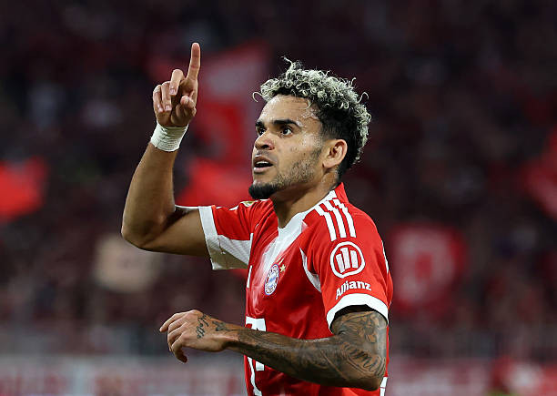 Luis Diaz thăng hoa trong màu áo Bayern Munich tại Champions League