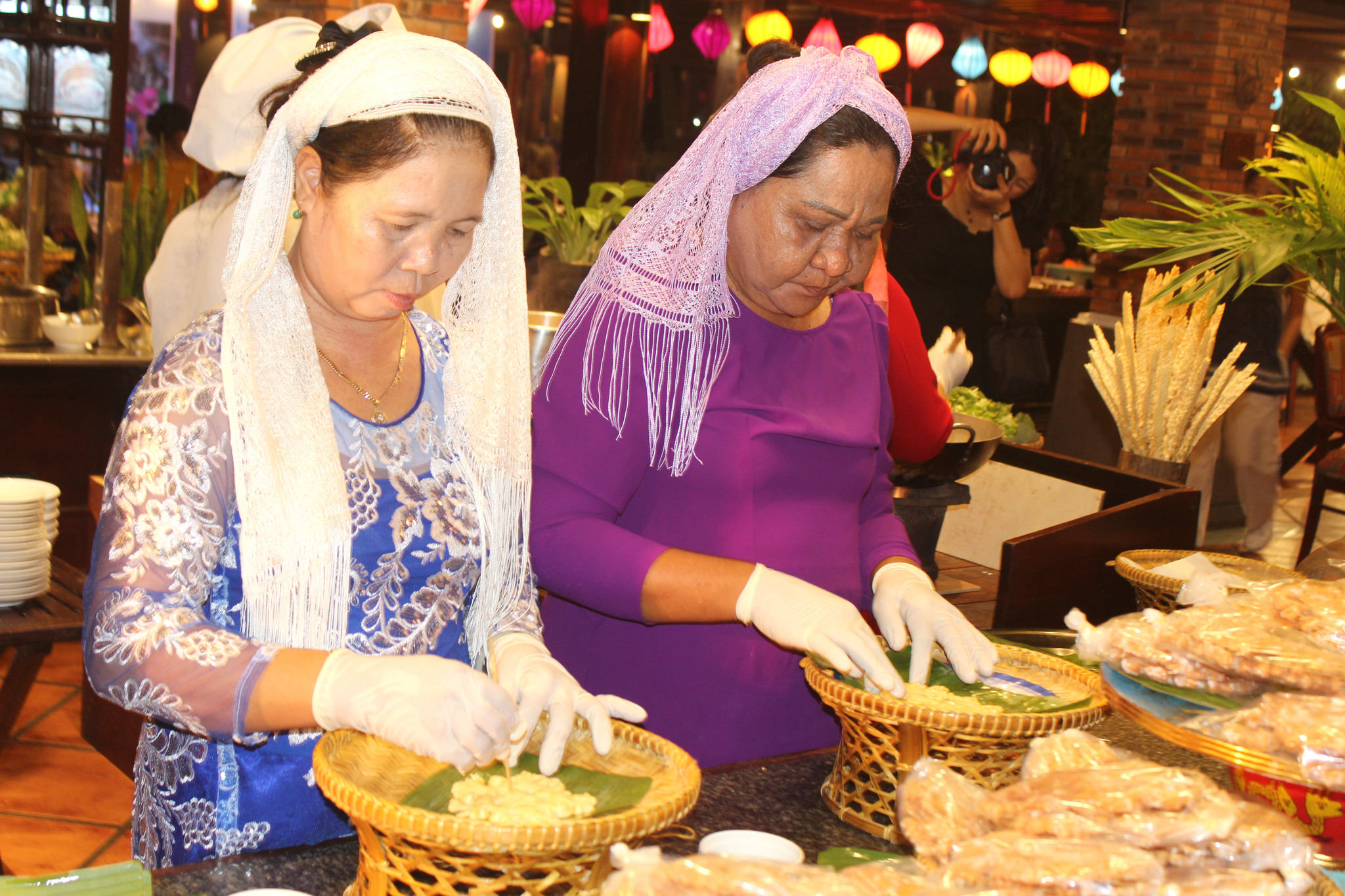 Tourist sites in Mui Ne prepare traditional Cham dishes for visitors.