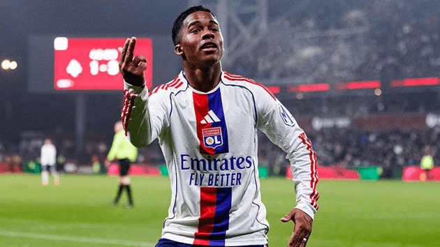 Endrick tỏa sáng trong màu áo Lyon tại Ligue 1.
