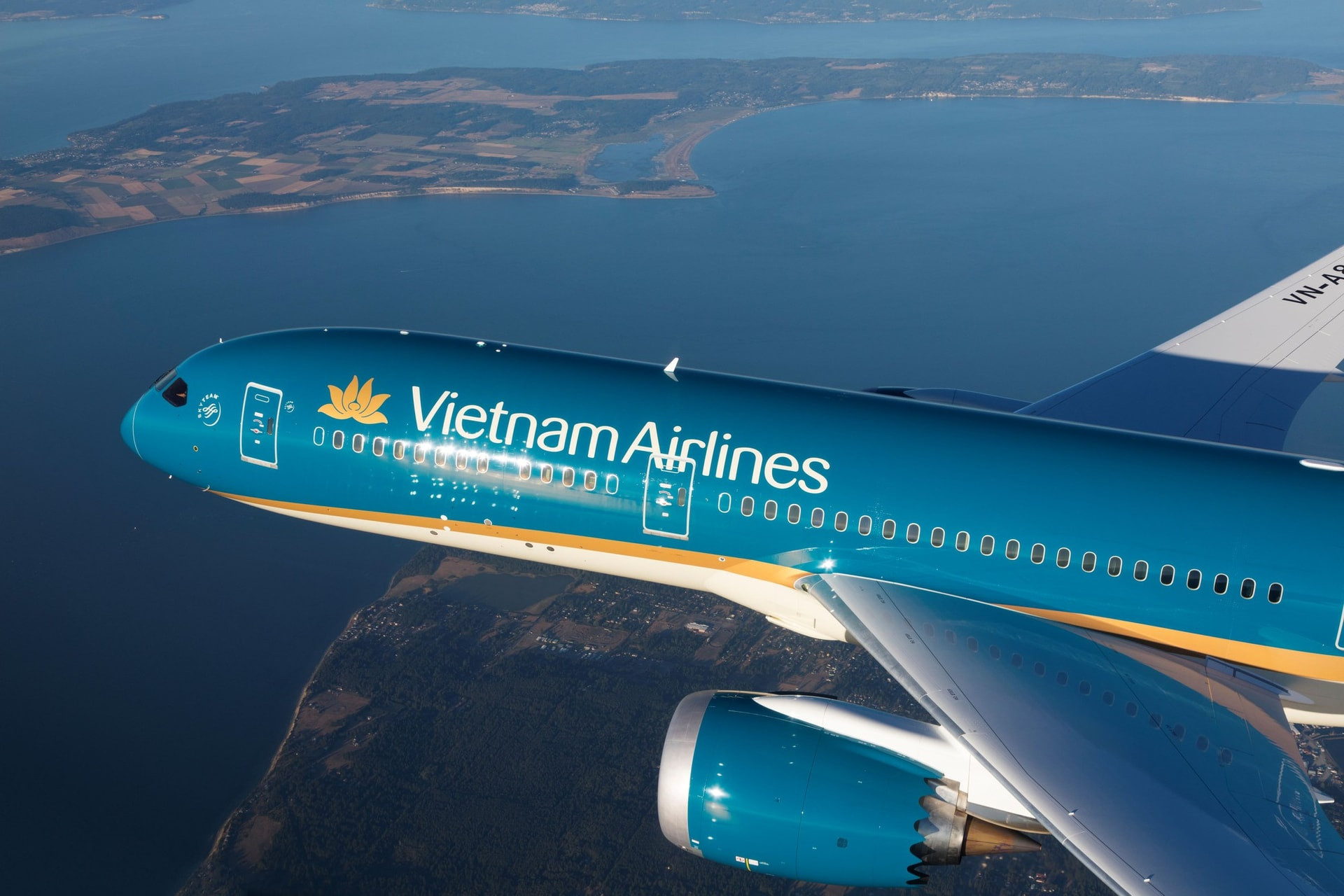 Máy bay Vietnam Airlines phục vụ đường bay quốc tế