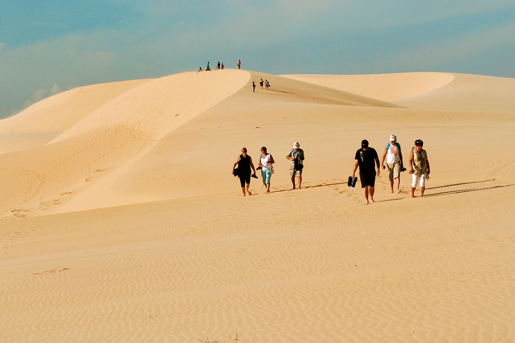 The sand dunes remain a major attraction in Mui Ne