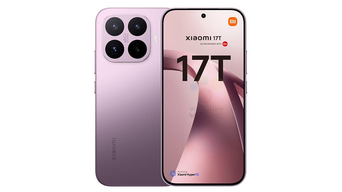 Ảnh báo chí chính thức của điện thoại Xiaomi 17T