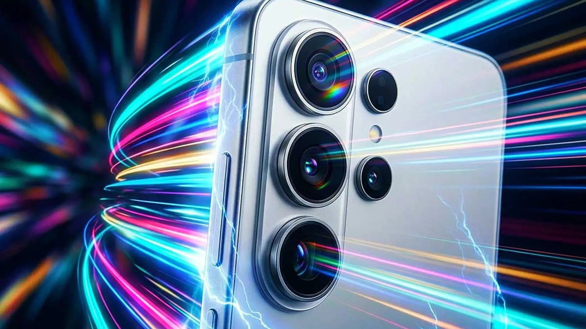 Cận cảnh hệ thống camera khẩu độ biến thiên giúp tối ưu khả năng thu sáng trên các dòng điện thoại Samsung.