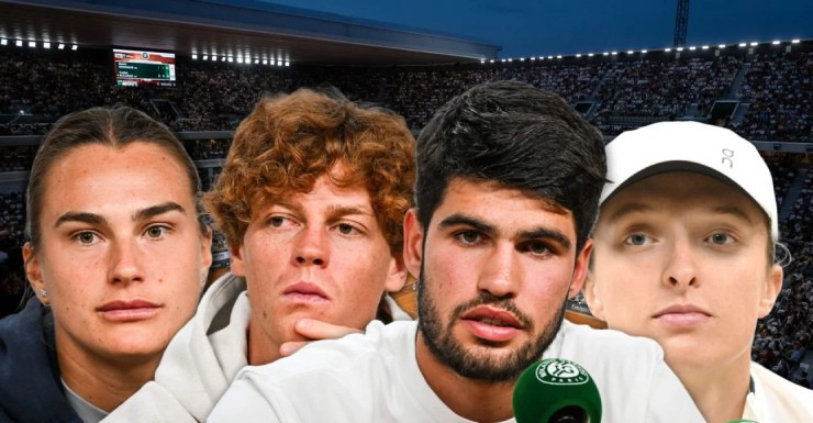 Các tay vợt Jannik Sinner và Carlos Alcaraz bày tỏ sự bức xúc về quỹ thưởng tại Roland Garros