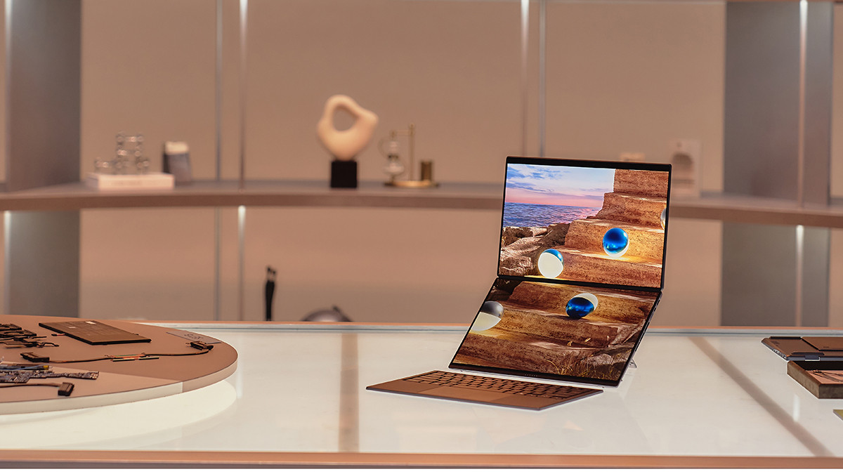 Thiết kế thích ứng với người dùng của Zenbook DUO