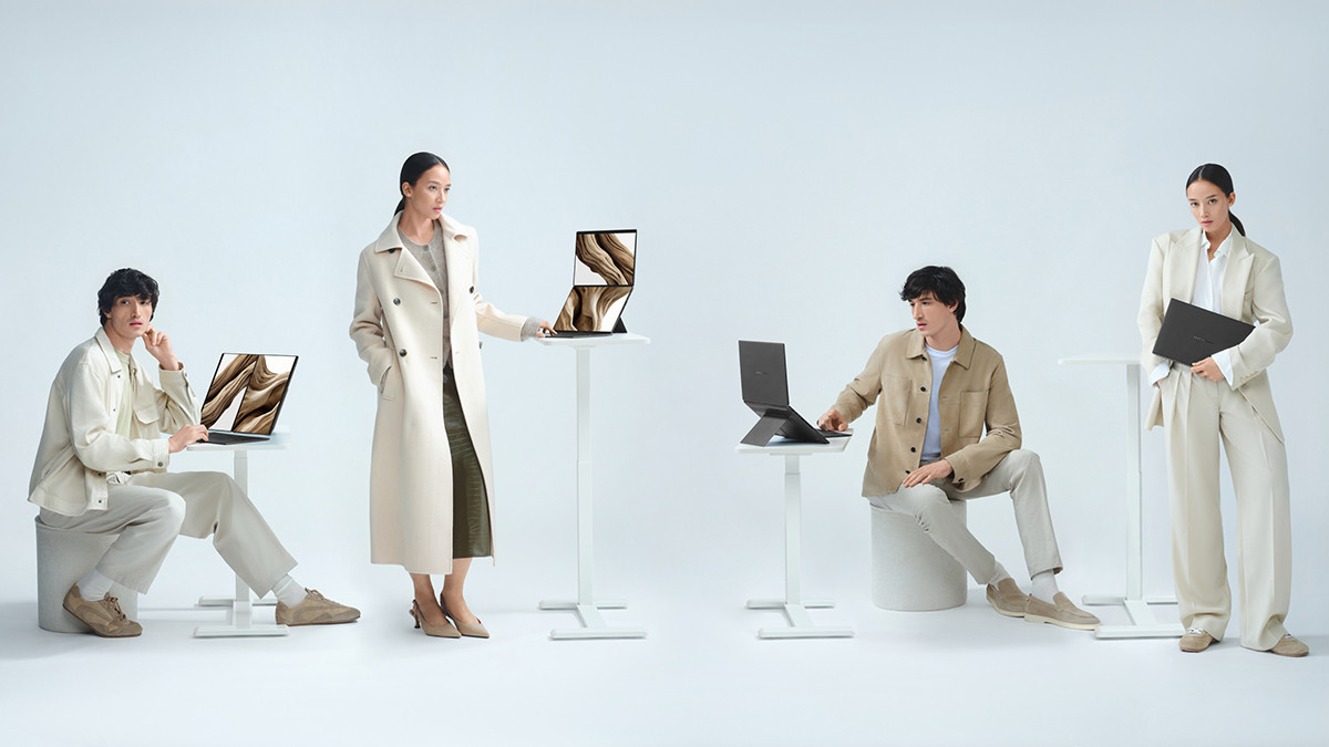 Trải nghiệm âm thanh và làm việc trên Zenbook DUO