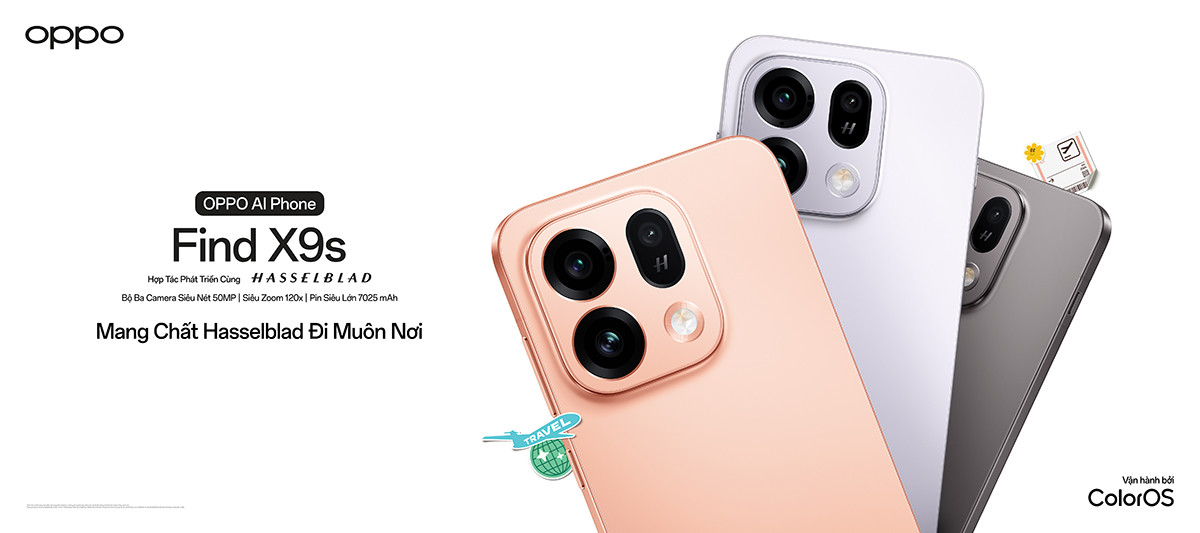Thiết kế và camera của OPPO Find X9s