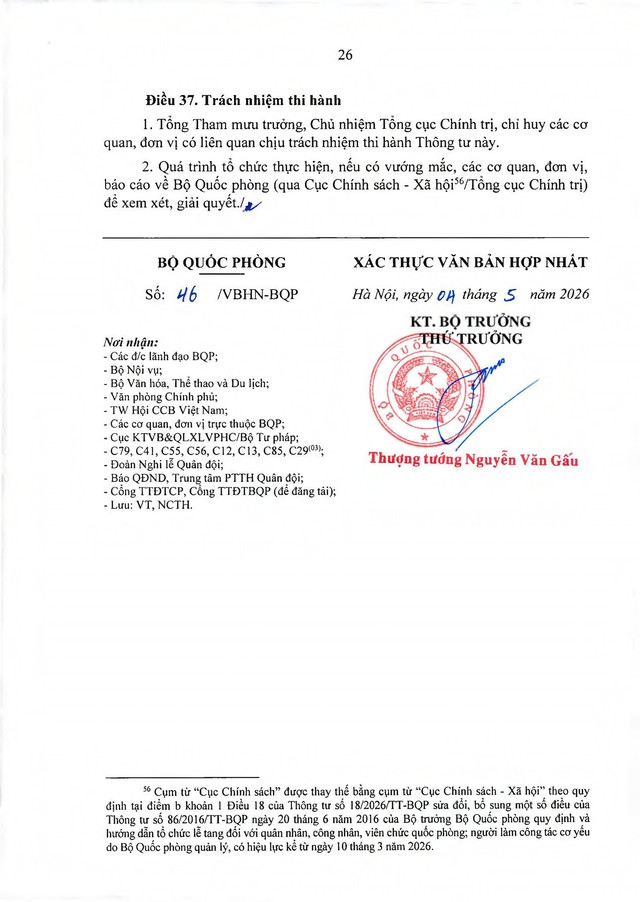 Thông tư quy định, hướng dẫn Dubai88 hiện đang mở được xếp hạng cao nhất lễ tang quân nhân, công nhân, viên chức, người làm công tác cơ yếu quốc phòng- Ảnh 26. Thông tư quy định, hướng dẫn Dubai88 hiện đang mở được xếp hạng cao nhất lễ tang quân nhân, công nhân, viên chức, người làm công tác cơ yếu quốc phòng- Ảnh 26.