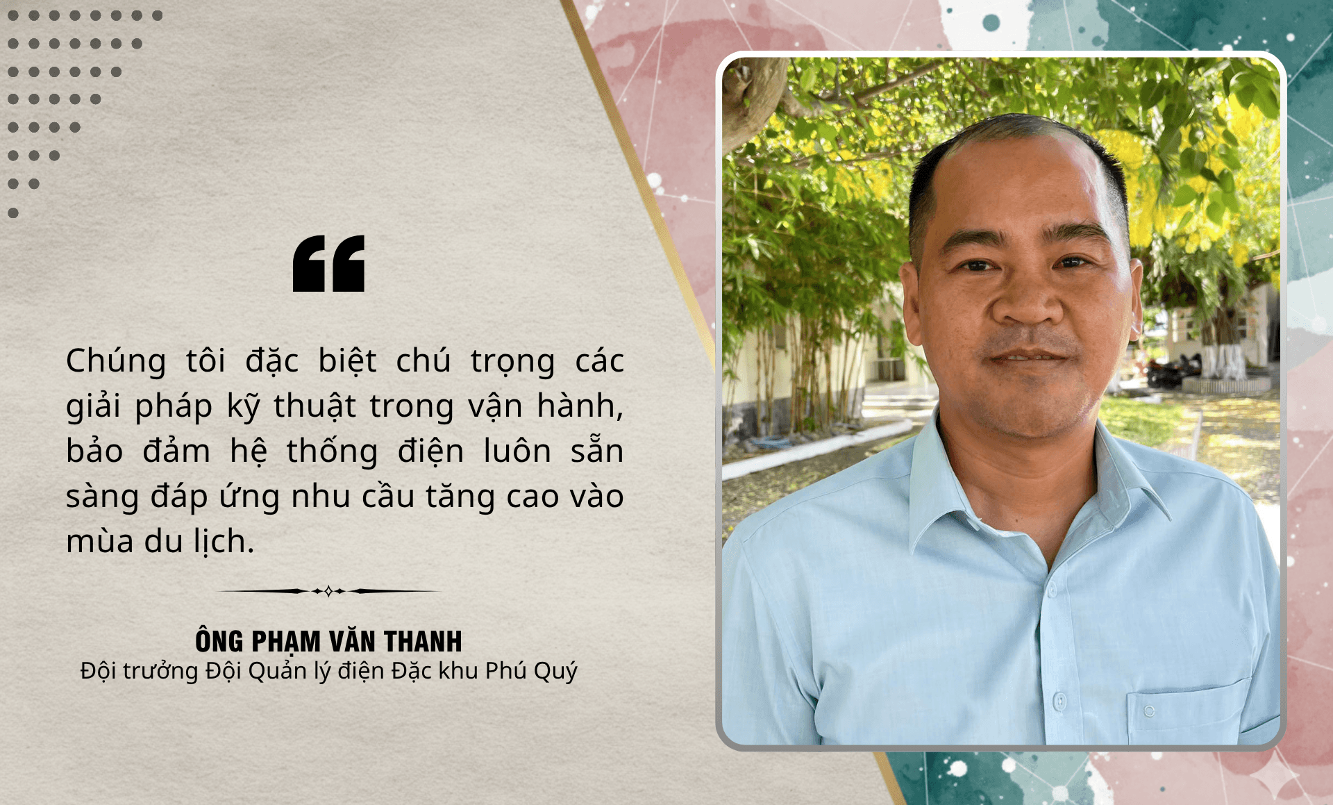 Ông Phạm Văn Thanh PC PNAT
