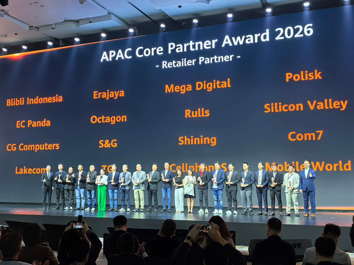 CellphoneS được vinh danh Retailer Partner xuất sắc tại Huawei APAC Core Partner Award 2026